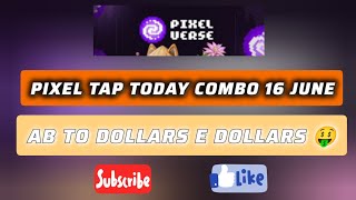 Pixel verse | pixel tap daily combo 16 June