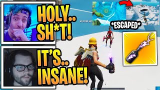 Streamers FIRST time Using *NEW* "Storm Flip" & Reacting to Polar Peak Monster ESCAPE!!!