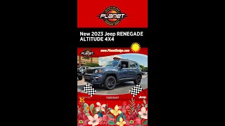 Today's featured vehicle is: New 2023 Jeep RENEGADE ALTITUDE 4X4