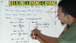 Cara Mudah Menghitung Panjang Sisi Layang-Layang