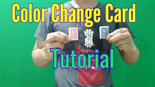 COLOR CHANGE - Card Trick Tutorial // EASY MAGIC