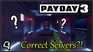 Find Correct Servers in Syntax Error [Payday 3] #payday3