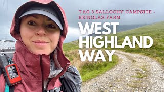 165 km alleine auf dem WEST HIGHLAND WAY | Solo Trekking Tour Tag 3 | wandern Schottland