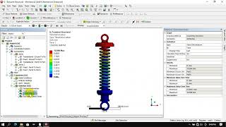 Analysis on Mono Suspension part 3 in Solidworks and Ansys  Workbench