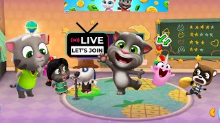 My Talking Tom and Friends 🔴 Live Stream Gameplay #livestream