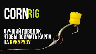 ЛОВЛЯ КАРПА на КУКУРУЗУ! Самый ЛУЧШИЙ ПОВОДОК! - Corn RIG!