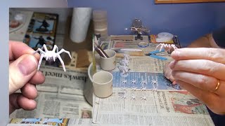 Miniature Painting: Alternate Enemies - Ancient Spiders & Snow Terrors - Shadows of Brimstone