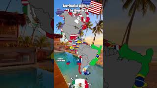 Territorial Waters Of The Americas #youtube #mapper #history #mapping #viral #geography #europe #usa