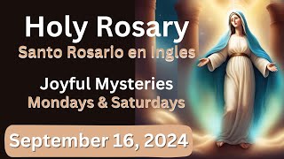 📿Holy Rosary in English. Santo Rosario en Ingles. Joyful Mondays 🙏