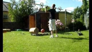 Crossfit Home Training On Outdoor Gym