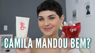 TESTEI A LINHA COMPLETA GE BEAUTY, DA CAMILA COUTINHO