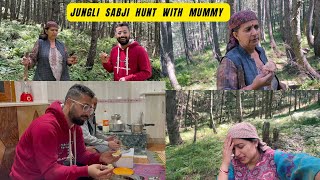 Aaj Hum Mummy Ke Saath Gaye Jungle Mai Jungli Sabji Dhundne // Dinner At Chachu House