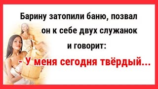 Барину затопили баню, позвал он к себе служанок... Новые Анекдоты! Свежие Анекдоты! Смешные анекдоты