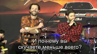 Прелести совместной работы - Джаред Падалеки и Дженсен Эклз, кон в Нэшвилле 2021