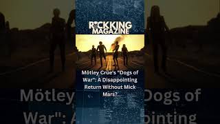 Motley Crue Dogs of War #rockkingradioshow #viral #music #80smusic  #fyp #foryoupage #bobbydrocks