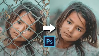 КАК УДАЛИТЬ ЛЮБОЙ ОБЪЕКТ В PHOTOSHOP!