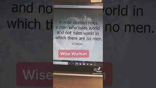 Wise Woman rules…