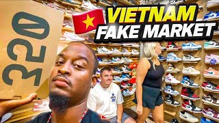 Vietnam Fake Market Shopping Spree Replica Yeezy Secret Backroom BEN THANH MARKET Ho Chi Minh City