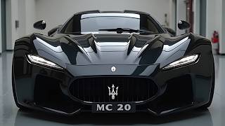 Первый взгляд: потрясающий 2025 Maserati MC20 открыт!