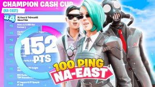 PLACED TOP 4 on 100 PING in NAE TRIO CASH CUP ($1275) 🔥 | Flikk