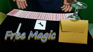 FREE MAGIC CARD ( Gimmick )