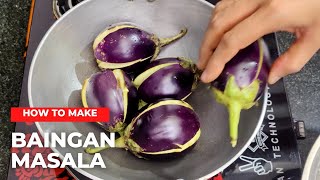 Baingan Masala recipe। Bharwa Baingan। बैंगन करी रेसिपी। Prabha's Small World#cooking#youtubevideo