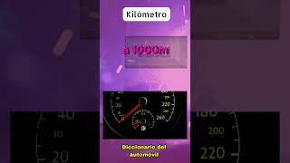 Kilómetro. Diccionario del automóvil.  #automobile #mecanicaautomotriz #electricidadautomotriz