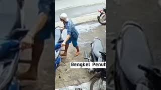 BENGKEL PENUH DRAMA😂 #bengkel #shorts