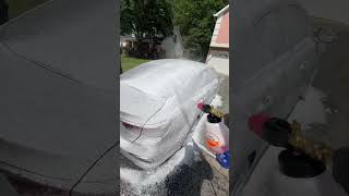 STEP BY STEP WASHING A CAR #cleaningmethod #pressurewashing #mobiledetailing #carwash #carwashing