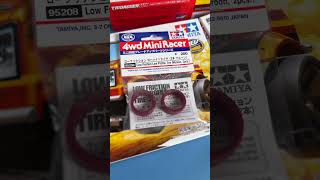 Gomme basso profilo Low Friction Maroon #mini4wd #tamiya #modellismo