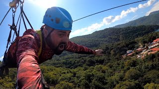 World's Longest Zipline POV - Royal Caribbean