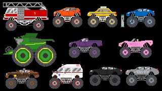 Monster Vehicle Colors Exclusive - The Kids' Picture Show