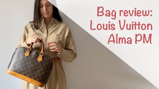 Louis Vuitton Alma PM bag review