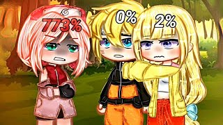 {Anger percentage 💢😡} Meme °|🌸Narusaku🦊°| (+Shion) Gacha club