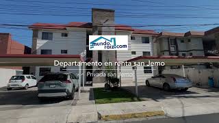 Departamento en renta san Jemo