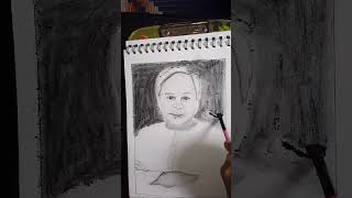 Naveen Patnaik portrait Final part step by step