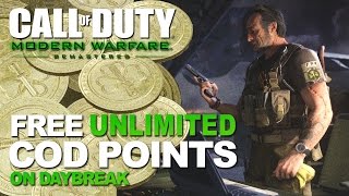 Daybreak: FREE HIDDEN "COD POINTS" - Modern Warfare Remastered (All Platforms) + "Prop Hunt"