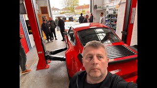 Audi quattro and Cosworth gate crash a Porsche meet