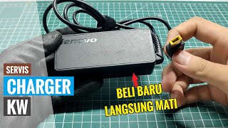 Cara Gampaang Service Charger KW Laptop Lenovo Kotak Mati Total