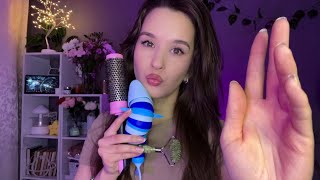 ASMR Fast & Agressive Triggers Mouth sounds Быстрые и Интенсивные Триггеры Звуки рта Hand Movements