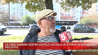 CE CRED OAMENII DESPRE VIZITELE OFICIALILOR STRĂINI ÎN REPUBLICA MOLDOVA