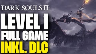 DARK SOULS 3 LEVEL 1 RUN 🔴LIVE - Das GANZE SPIEL auf LEVEL 1 in EINEM STREAM!