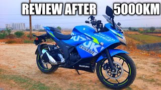 Suzuki gixxer SF 150 Full Review After complete 5000 Km 100% original Review.