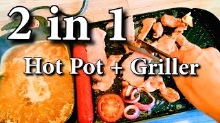 Korean Grill 2 in 1 Multifunction Electric Hot Pot | Electric Grill and Hotpot Unboxing and Review