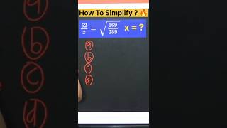 Simplify Square Root math #maths #shotrs #ytshorts #mathproblem