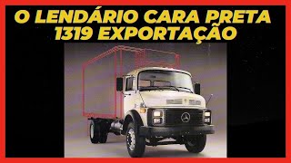 O lendário Mercedes-Benz "Cara Preta" 1319 exportação - Motor OM 366 LA (intercooler)