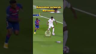 Kekalahan memalukan Barcelona