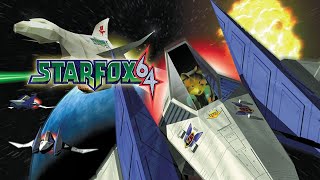 STAR FOX 64 NINTENDO 64 (INICIO DE GAMEPLAY  PT/BR) N64