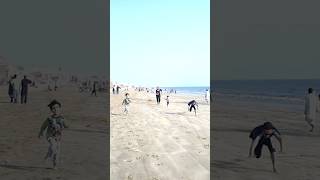 Playing kids on beach🏖 | funny vlog | Karachi beach #funny #comedy