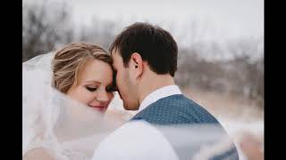 Snowy Spring Wedding at The Fields Reserve in Stoughton WI